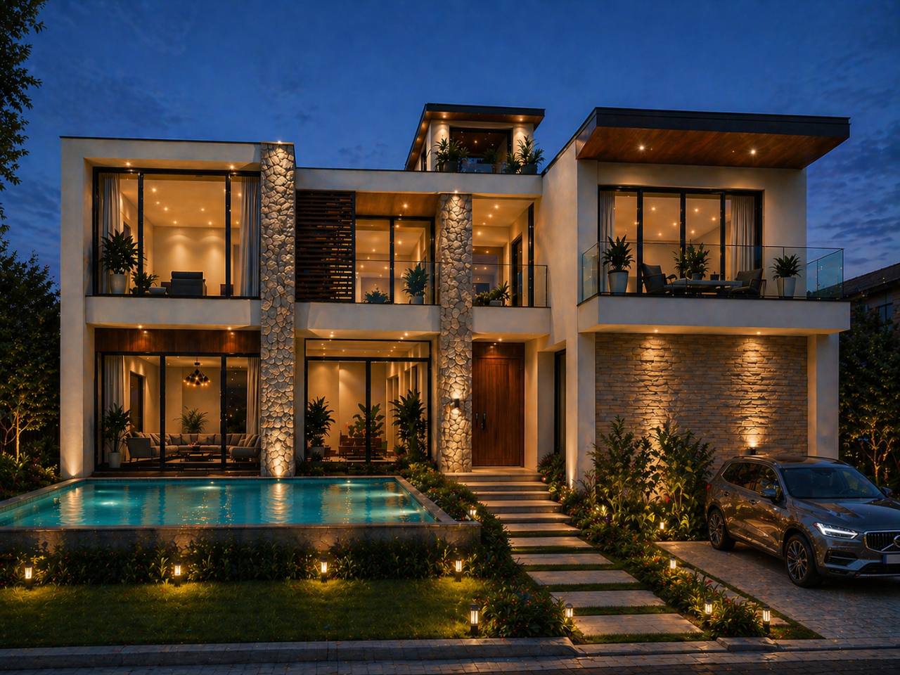Private pool luxury villa in Lonavala